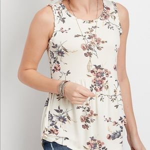 Maurices NWT babydoll tank size large